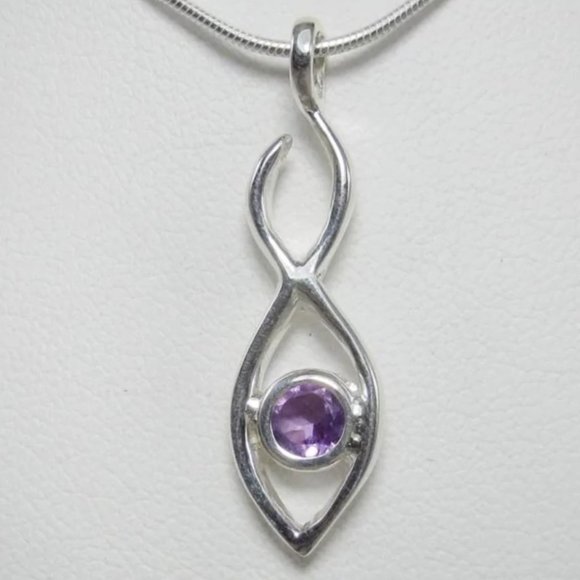 Twin Flame Pendant (Various Colors) - Picture 3 of 5